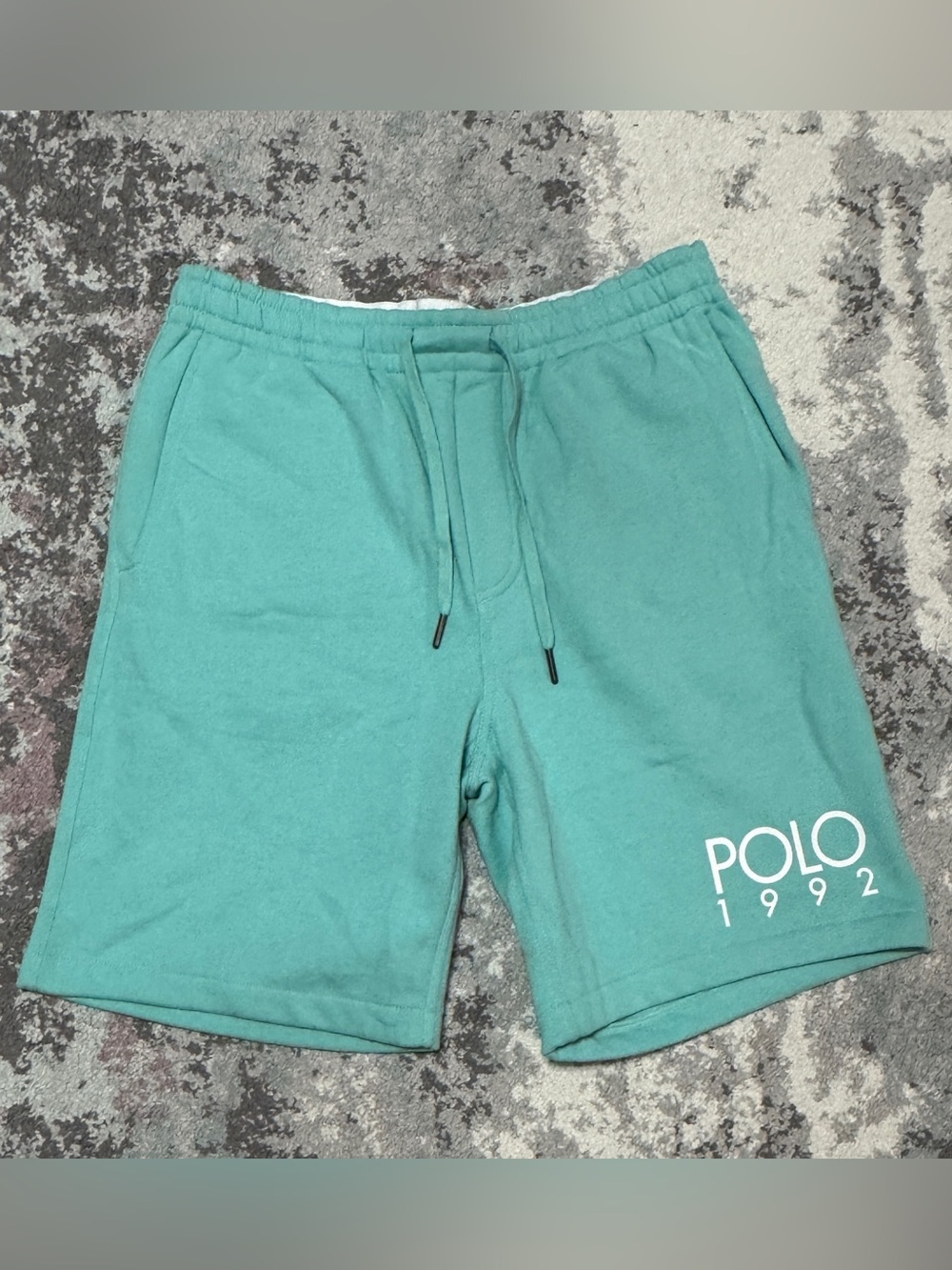 Ralph Lauren Polo 1992 Teal Athletic Shorts